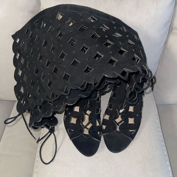 STYLISH HEELS BOOTIE, DIAMOND SHAPED - Picture 5 of 5